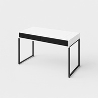Verstelbaar bureau (Wit, Aangepast)